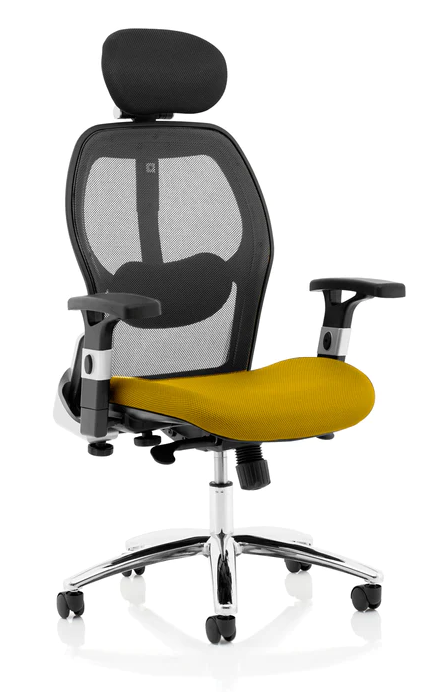 Sanderson Mesh Seat and Back Office Chair - Multiple Colour Options